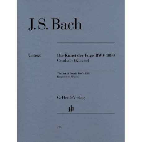 BACH JS ART DE LA FUGUE BWV 1080