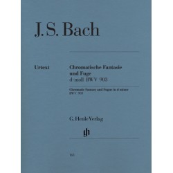  Bach Johann Sebastian Fantaisie chromatique et Fugue en ré mineur BWV 903 et 903a