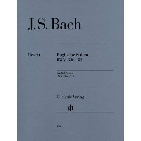 BACH JS SUITES ANGLAISES (HN) 1-6