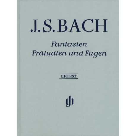 BACH JS FANTAISIES PRELUDES & FUGUES REL