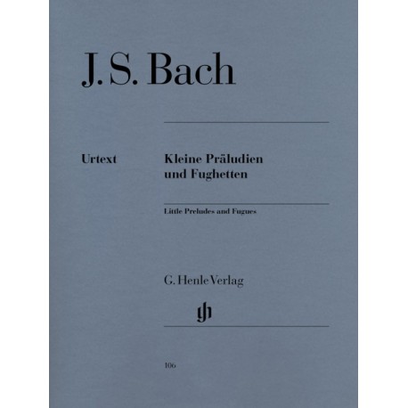 BACH JS PETITS PRELUDES ET FUGUES (HN)