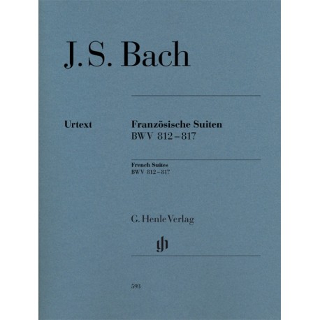 BACH JS SUITES FRANCAISES BWV 812-817 HN