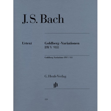 BACH JS VARIATIONS GOLDBERG BWV 988