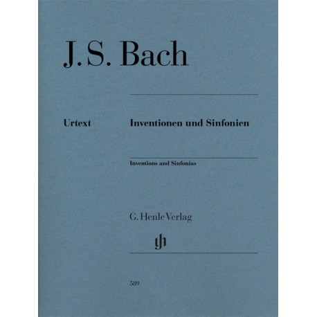 BACH JS INVENTIONS 2/3 VX BWV 772-801 HN