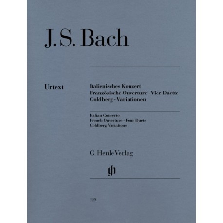 BACH JS CONCERTO ITALIEN - OUVERTURE...