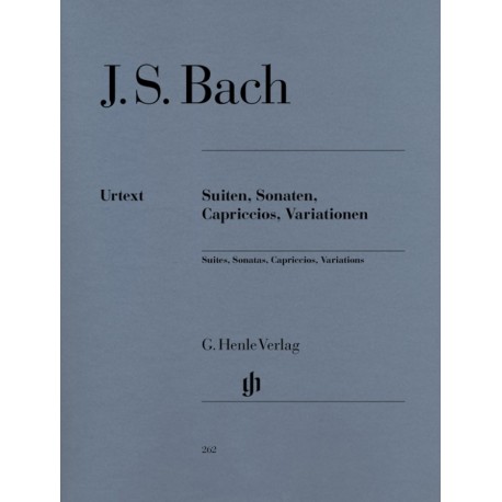 BACH JS SUITES, SONATES, CAPRICES, VAR.