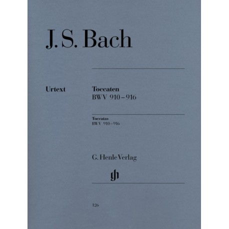 BACH JS TOCCATAS BWV 910-916