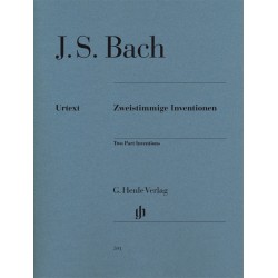BACH JS INVENTIONS 2 VOIX BWV 772-786
