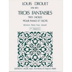 Louis Drouet 3 Fantaisies n° 1 op. 38