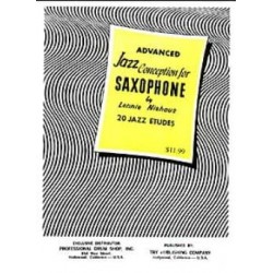 Lennie Niehaus Advanced Jazz Conception For Saxophone