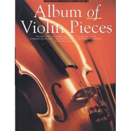 Album of Violon Pieces violon et piano