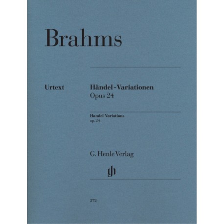BRAHMS VARIATIONS HAENDEL OP. 24