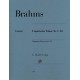 BRAHMS DANSES HONGROISES N° 1 A 10