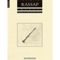 Sylvain Kassap Début clarinette et piano