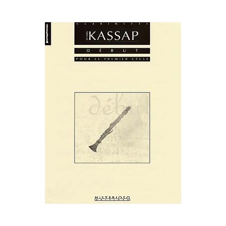 Sylvain Kassap Début clarinette et piano
