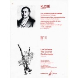 Hyacinthe Klosé A la Portée du jeune Clarinettiste Vol. 1