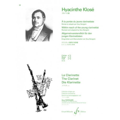 Hyacinthe Klosé A la Portée du jeune Clarinettiste Vol. 2