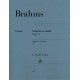 BRAHMS SCHERZO OP. 4 EN MI B MIN