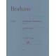 BRAHMS VARIATIONS SCHUMANN OP. 9