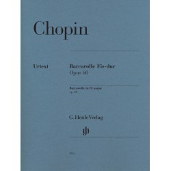 CHOPIN BARCAROLLE OP. 60 EN FA DIEZE MAJ