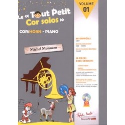 Le Tout Petit Cor Solos - Volume 1 AVEC CD.