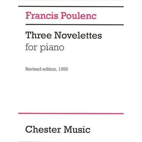 POULENC 3 Novelettes piano