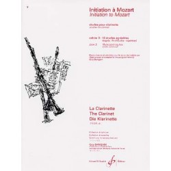 MOZART INITIATION MOZART VOL3 CLARINETTE ET PIANO