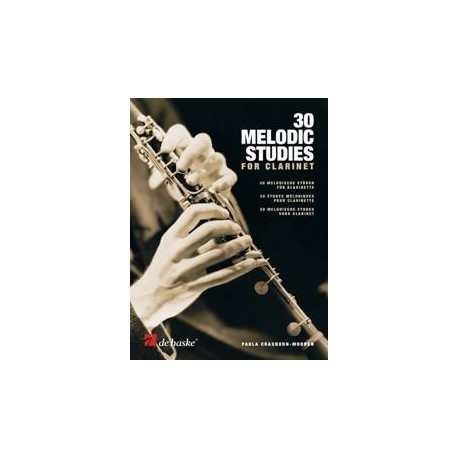 Paula Crasborn-Mooren 30 Melodic Studies For Clarinet