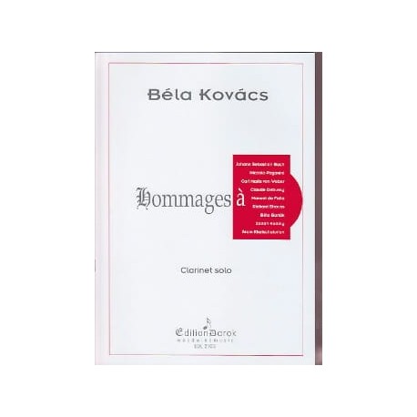 Bela Kovacs Hommages à ...