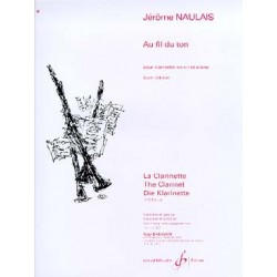 Jérôme Naulais Au fil du ton clarinette et piano