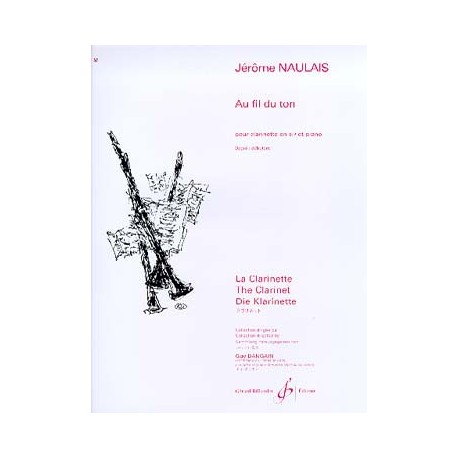 Jérôme Naulais Au fil du ton clarinette et piano