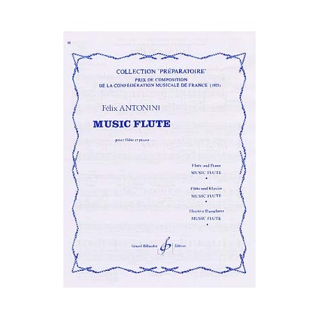 ANTONINI FELIX : MUSIC FLUTE