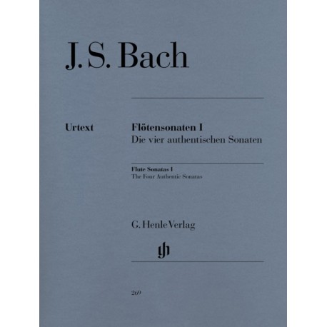 J-S BACH : SONATES POUR FLUTE VOL.1