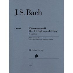 J-S BACH : SONATES POUR FLUTE VOL.2