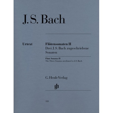 J-S BACH : SONATES POUR FLUTE VOL.2