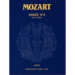 MOZART Wolfgang Amadeus (1756-1791) Sonate K 311 N° 8 en ré M piano 2 mains