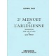 GEORGES BIZET : 2e MENUET DE L'ARLESIENNE