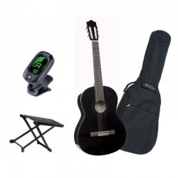 PACK GUITARE YAMAHA C40 NOIR