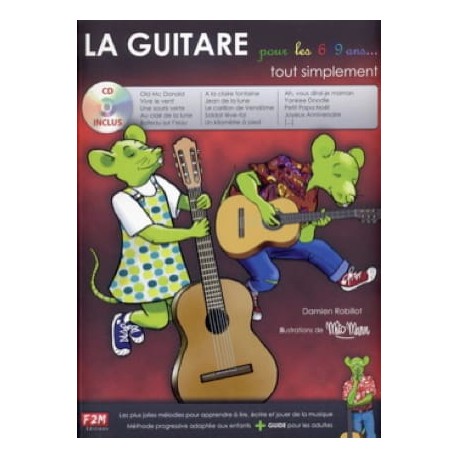 LA GUITARE POUR LES 6-9 ANS