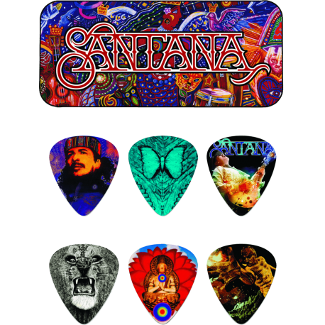 DUNLOP MEDIATORS Carlos Santana - Boîte de 6, Heavy