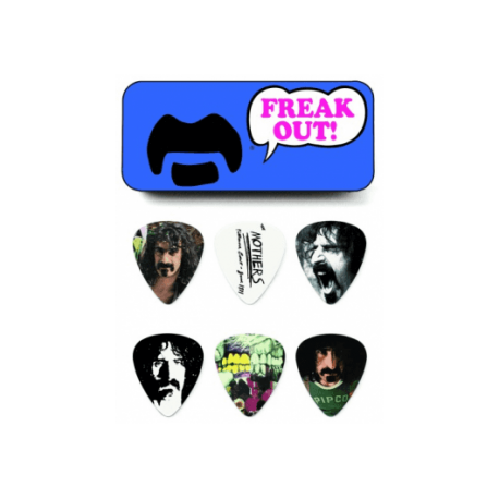 DUNLOP MEDIATORS Frank Zappa - Boîte de 6, Médium