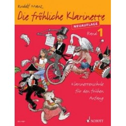 Die FRÖHLICHE KLARINETTE VOL1 CLARINETTE SEULE