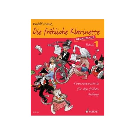 Die FRÖHLICHE KLARINETTE VOL1 CLARINETTE SEULE