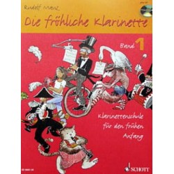 Die FRÖHLICHE KLARINETTE VOL1 CLARINETTE ET CD