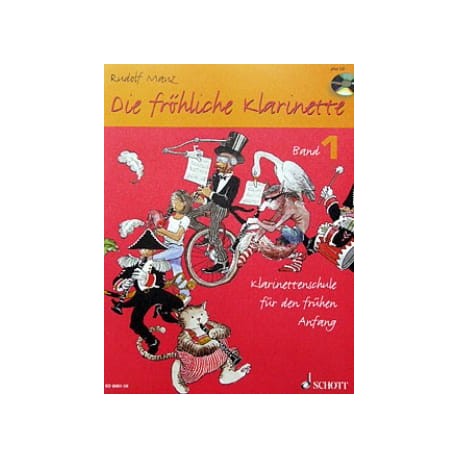 Die FRÖHLICHE KLARINETTE VOL1 CLARINETTE ET CD