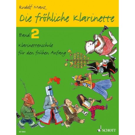 Die FRÖHLICHE KLARINETTE VOL2 CLARINETTE SEULE