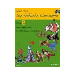 Die FRÖHLICHE KLARINETTE VOL2 CLARINETTE ET CD