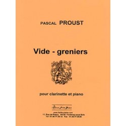 PROUST VIDE GRENIERS CLARINETTE ET PIANO