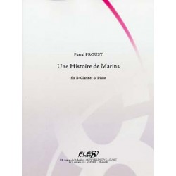 PROUST UNE HISTOITRE DE MARINS CLARINETTE ET PIANO