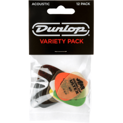 Dunlop Pack Variety pack Acoustic 6 médiators